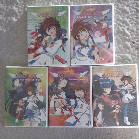 Angelic Layer Anime 5 Disc Set - Picture 1 of 3